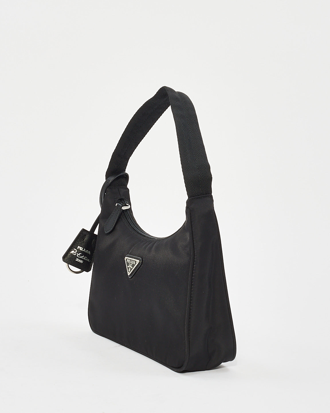 Explore a Prada Black Nylon Re-Edition 2005 Mini Bag