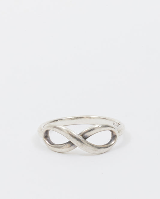 Tiffany & Co. Sterling Silver Infinity Ring - 8