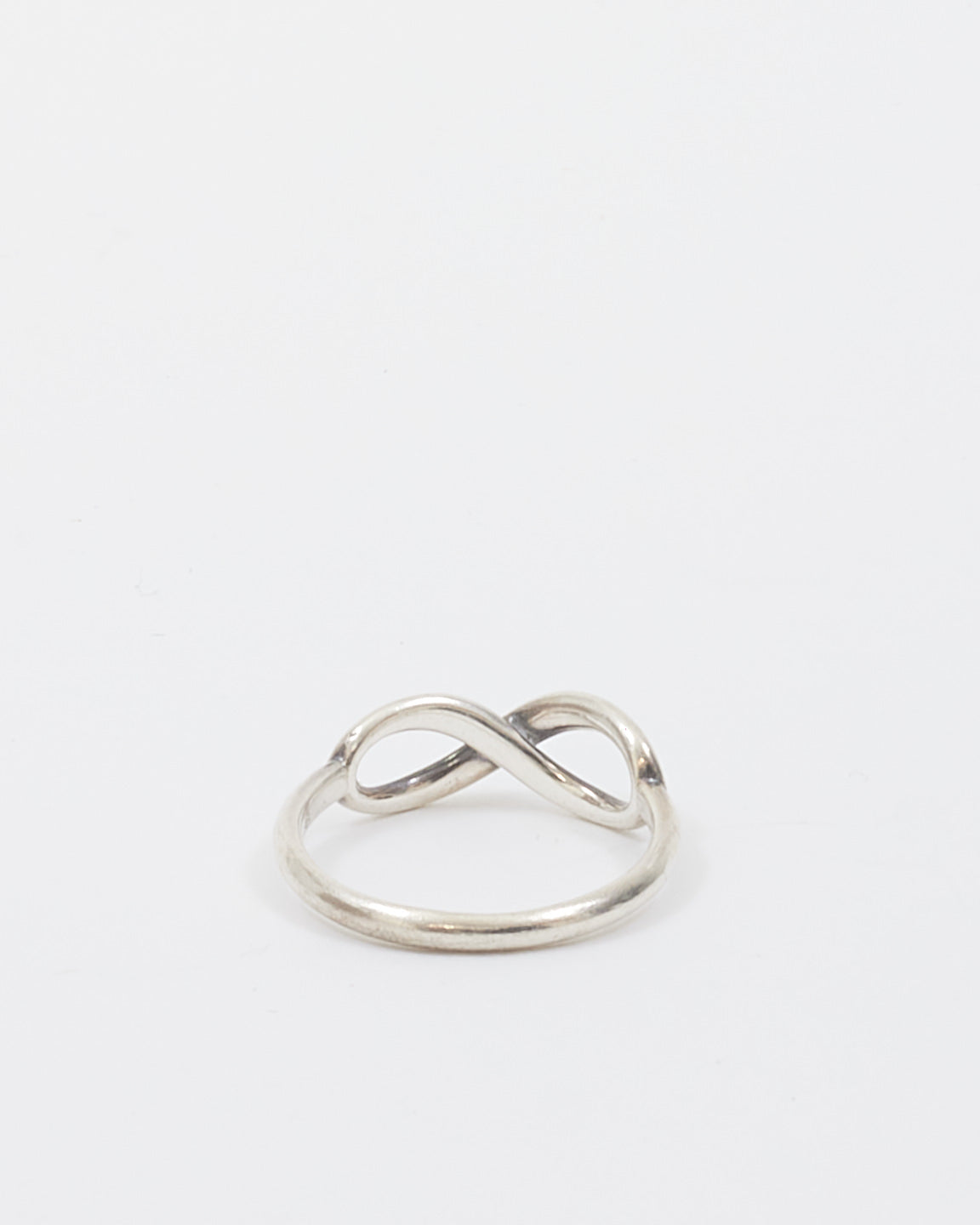 Tiffany & Co. Sterling Silver Infinity Ring - 8