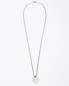  Tiffany & Co. Silver Return to Tiffany Heart Lock Necklace