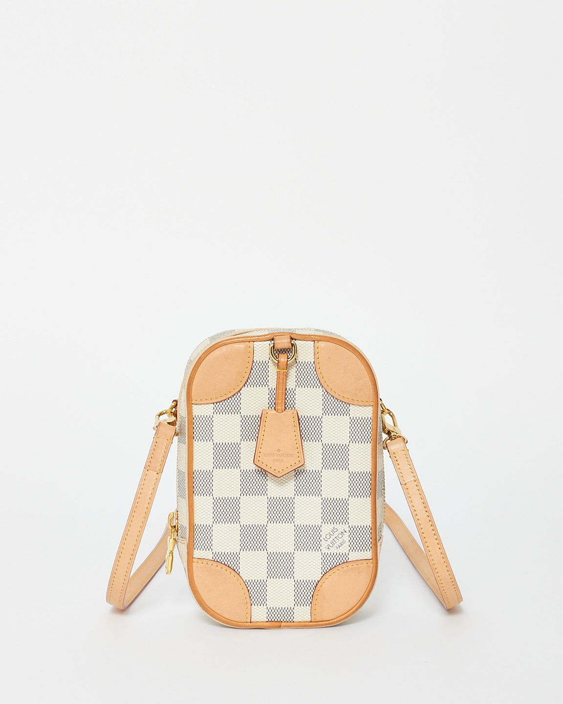 Explore a Louis Vuitton Damier Azur Neo Kapi Crossbody Bag ...