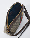 Gucci Brown Canvas Ophidia GG Small Dome Shoulder Bag