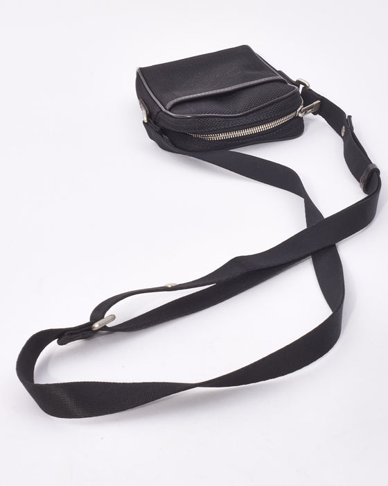 Louis Vuitton Black Fabric Citadin Mini Crossbody Bag
