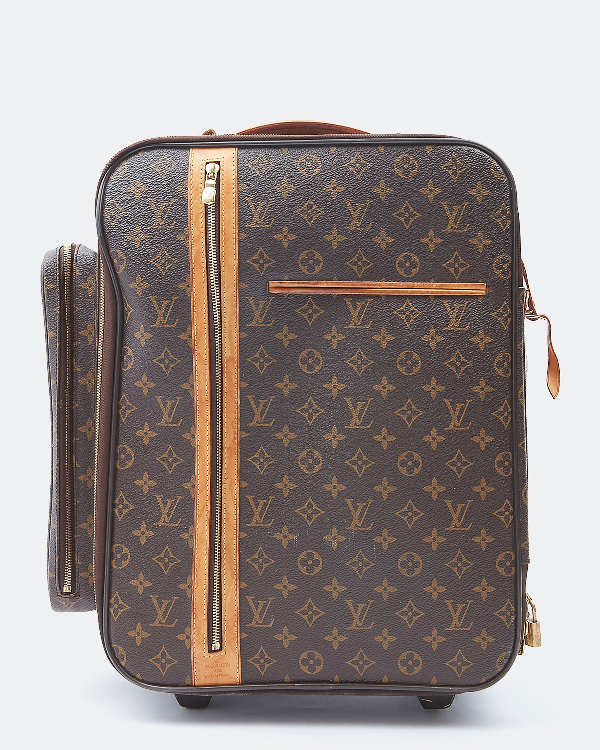 Explore a Louis Vuitton Monogram Canvas Bosphore Trolley 45