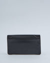 Chanel Black Leather Sevruga Bifold Wallet