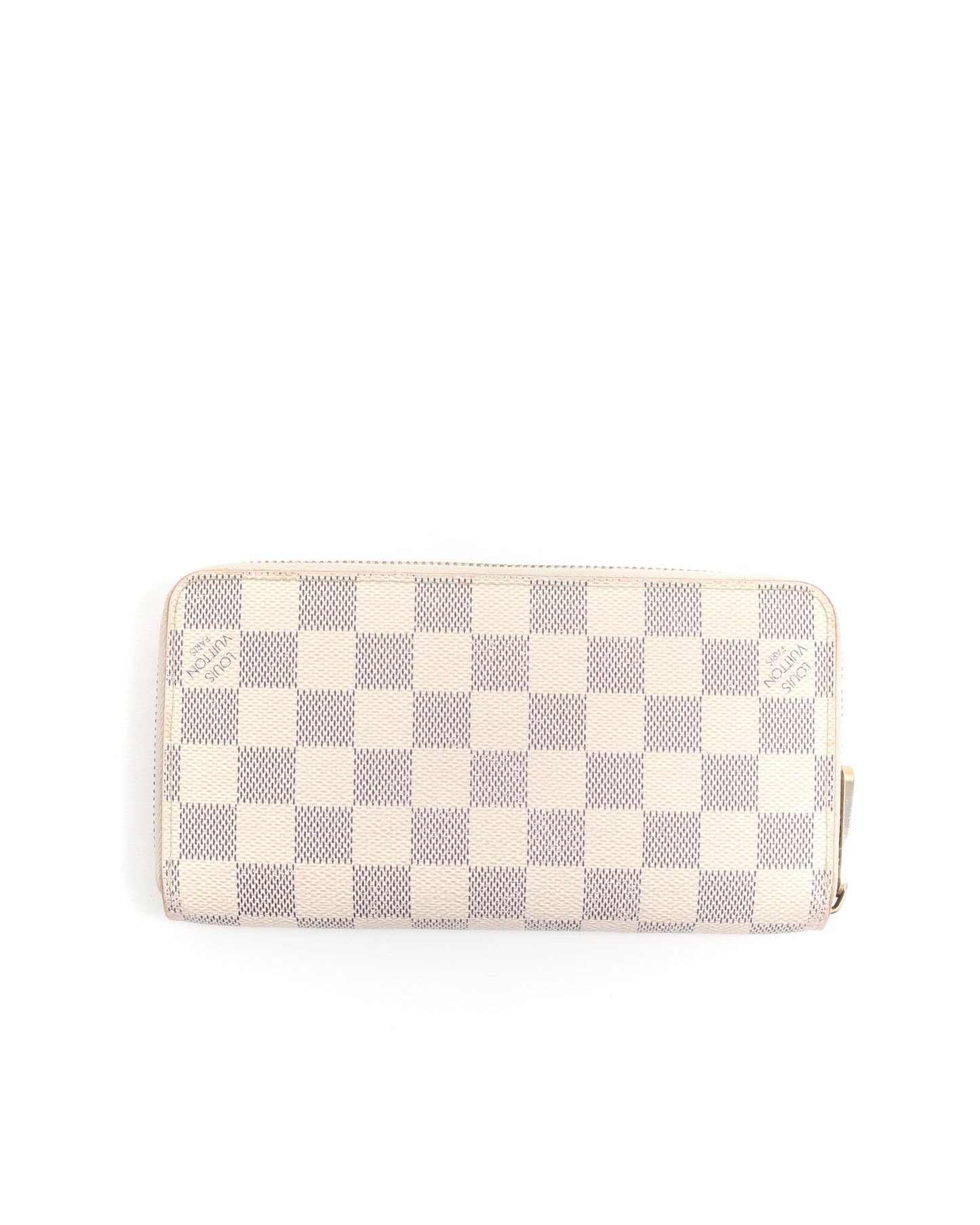 Louis Vuitton Damier Azur Canvas Zippy Wallet