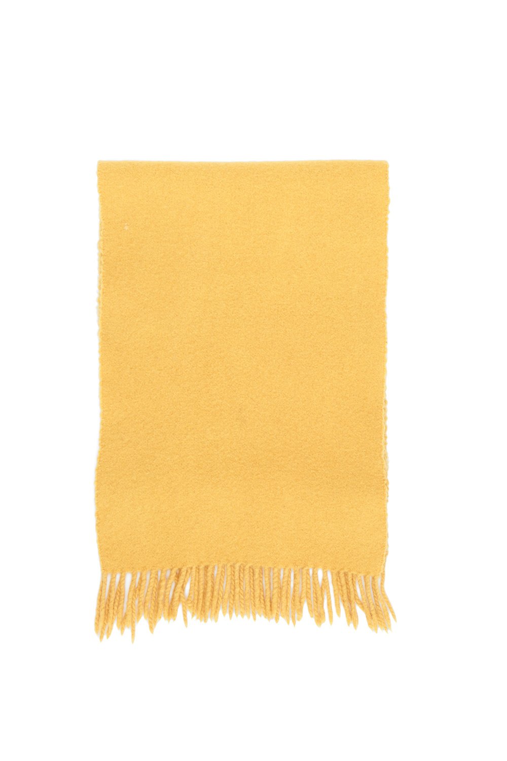 Lanvin Mustard Wool Scarf