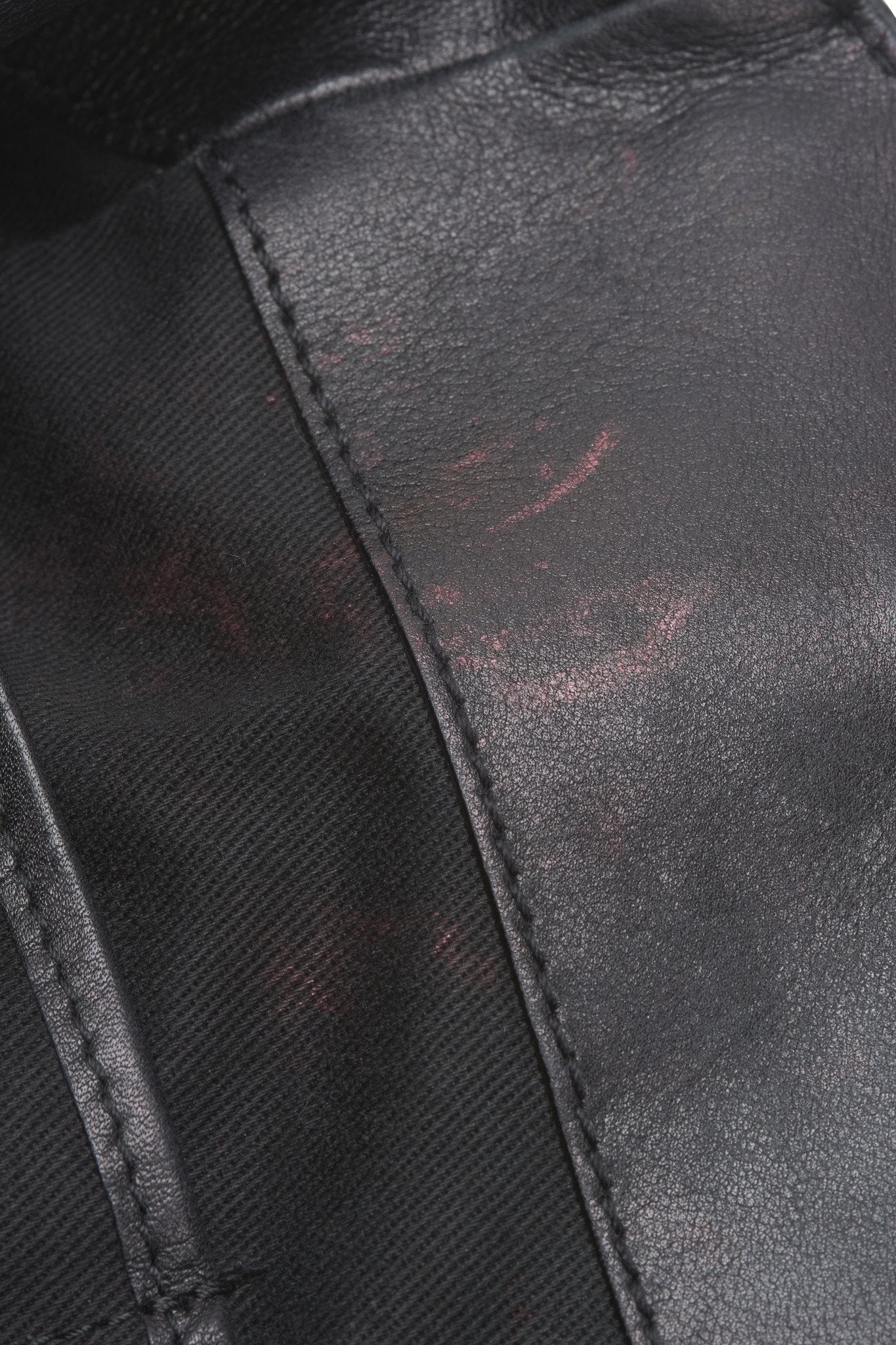 Valentino Black Leather Rockstud New Dome Bucket Bag