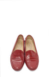 Tod's Red Patent Gommino Loafers - 38.5