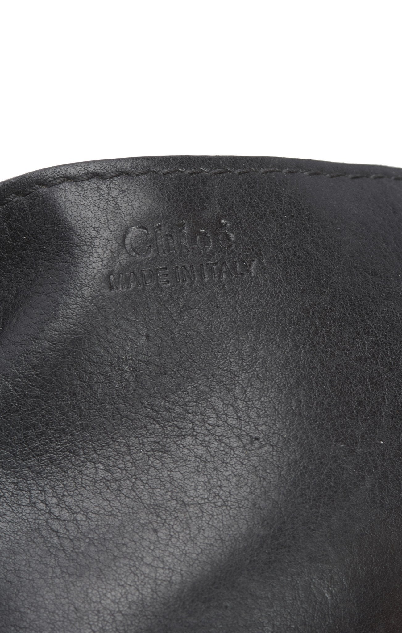 Chloé Black Leather Medium Lexa Shoulder Bag