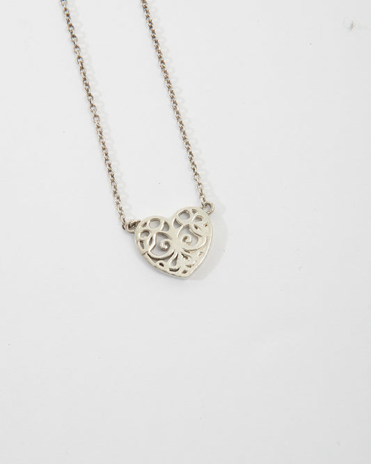 Collier en forme de coeur en argent Tiffany &amp; Co
