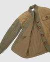 Heartloom Khaki Quilted Jacket - XS