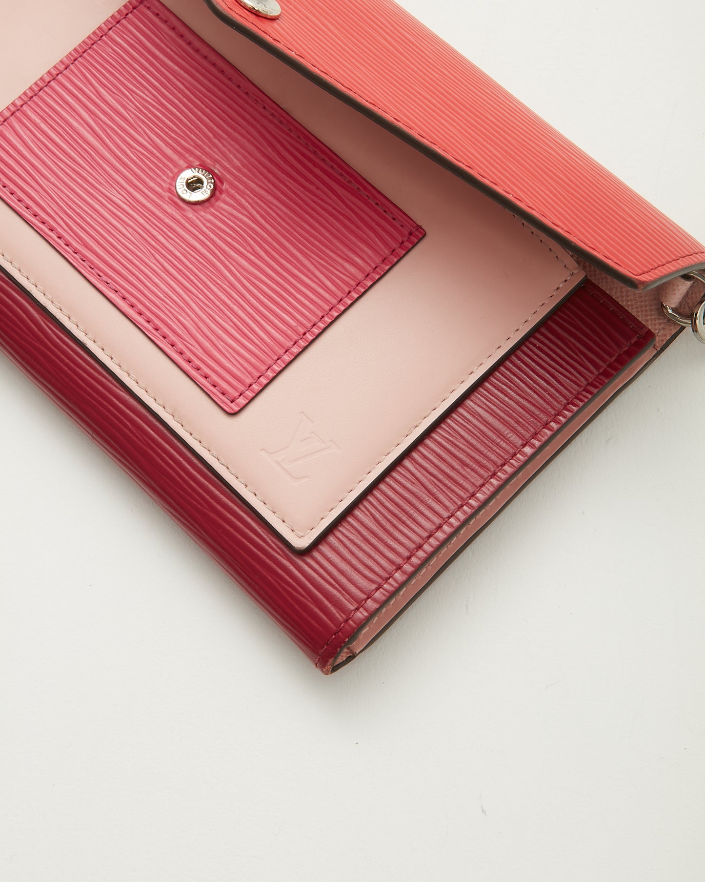 Louis Vuitton Epi Tri Color Wallet On Chain