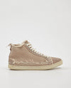 Dolce & Gabbana Men's Taupe Canvas Fringe Sneakers - 7M