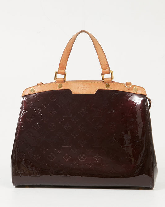 Louis Vuitton Amarante Vernis Brea GM Bag
