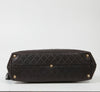 Chanel Brown Vintage Lambskin Maxi Bolide Travel Bag - RETURNED TO CONSIGNOR