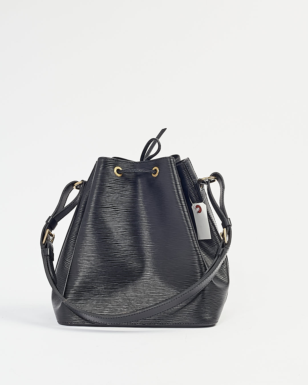Louis Vuitton Black Epi Leather Petit Noe Bucket Bag