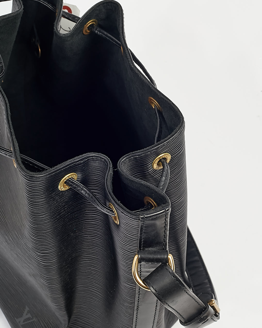 Louis Vuitton Black Epi Leather Petit Noe Bucket Bag