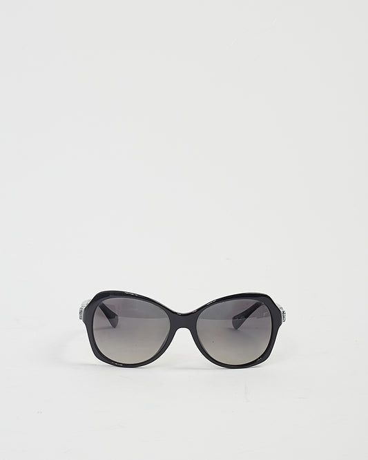 Dolce Gabbana Black DG Logo Sunglasses