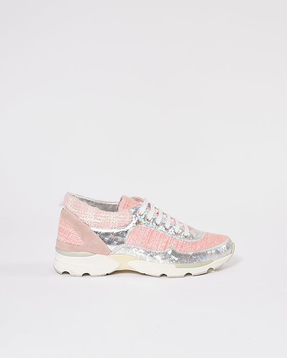 chanel runners pink