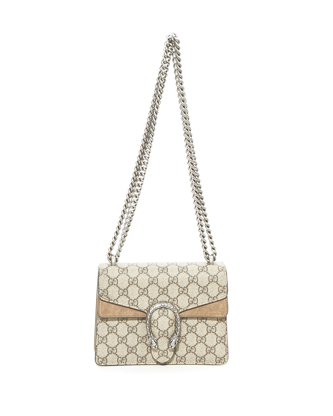 Gucci GG Supreme Canvas Small Dionysus Crossbody Chain Bag