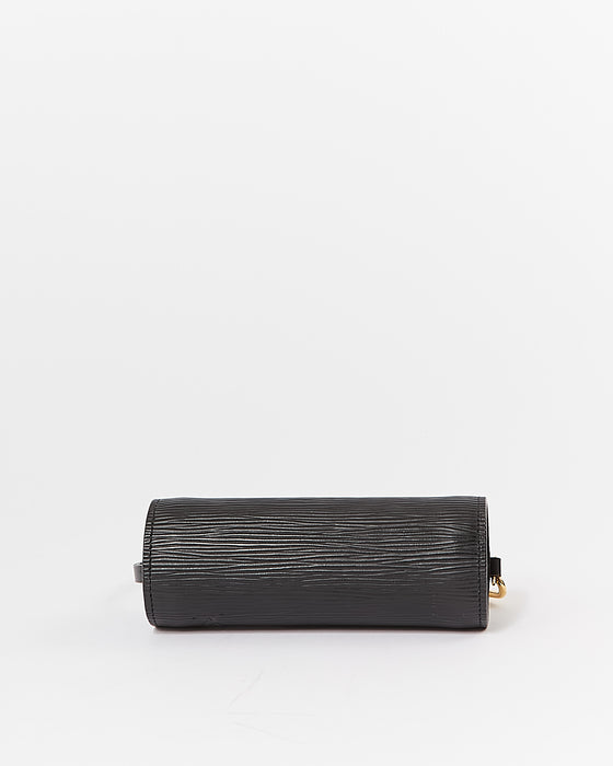 Louis vuitton mini Papillon pochette in black Epi leather – Fancy Lux