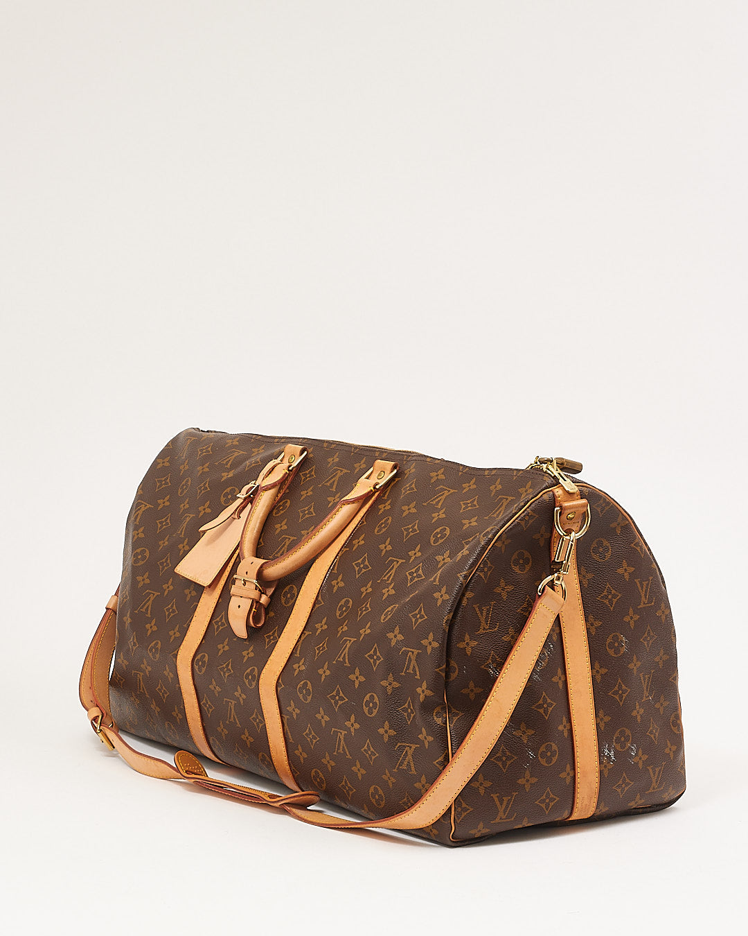 Louis Vuitton Monogram Canvas Keepall 55 Bandouliere Bag