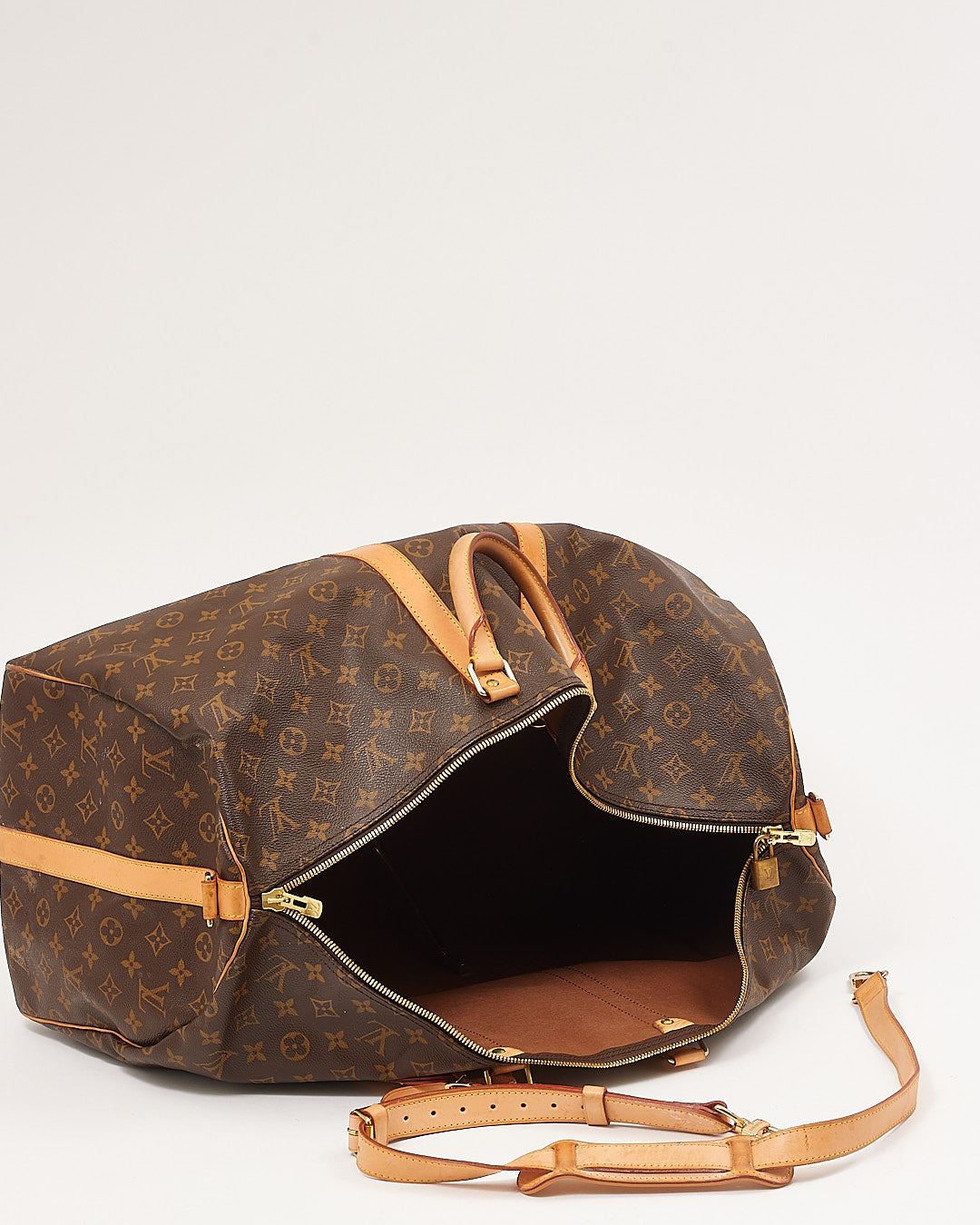 Louis Vuitton Monogram Canvas Keepall 55 Bandouliere Bag