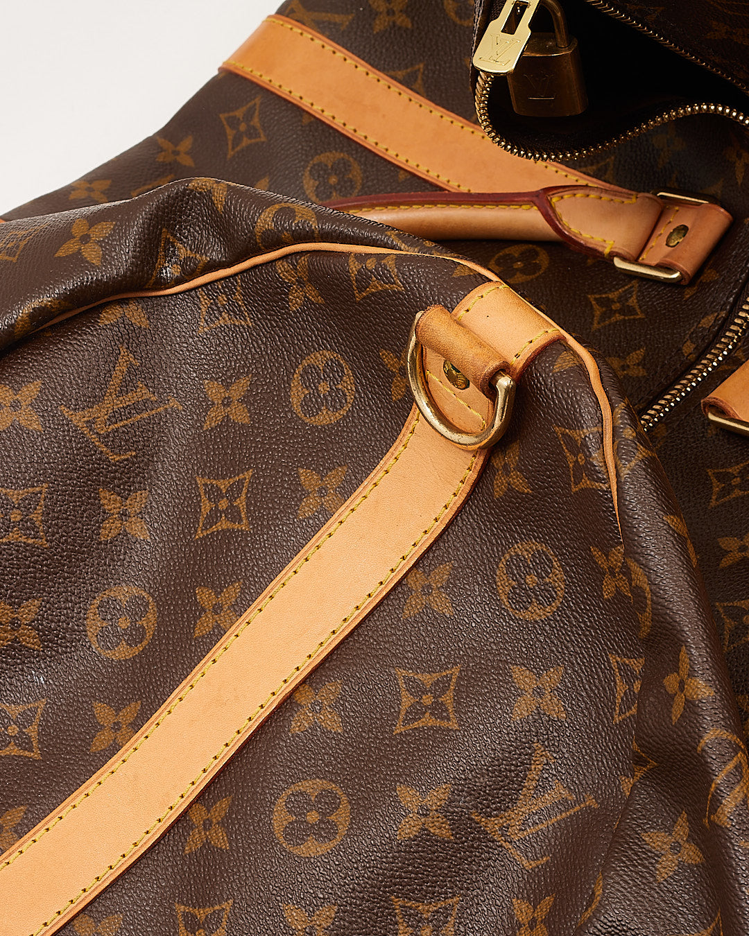Louis Vuitton Monogram Canvas Keepall 55 Bandouliere Bag