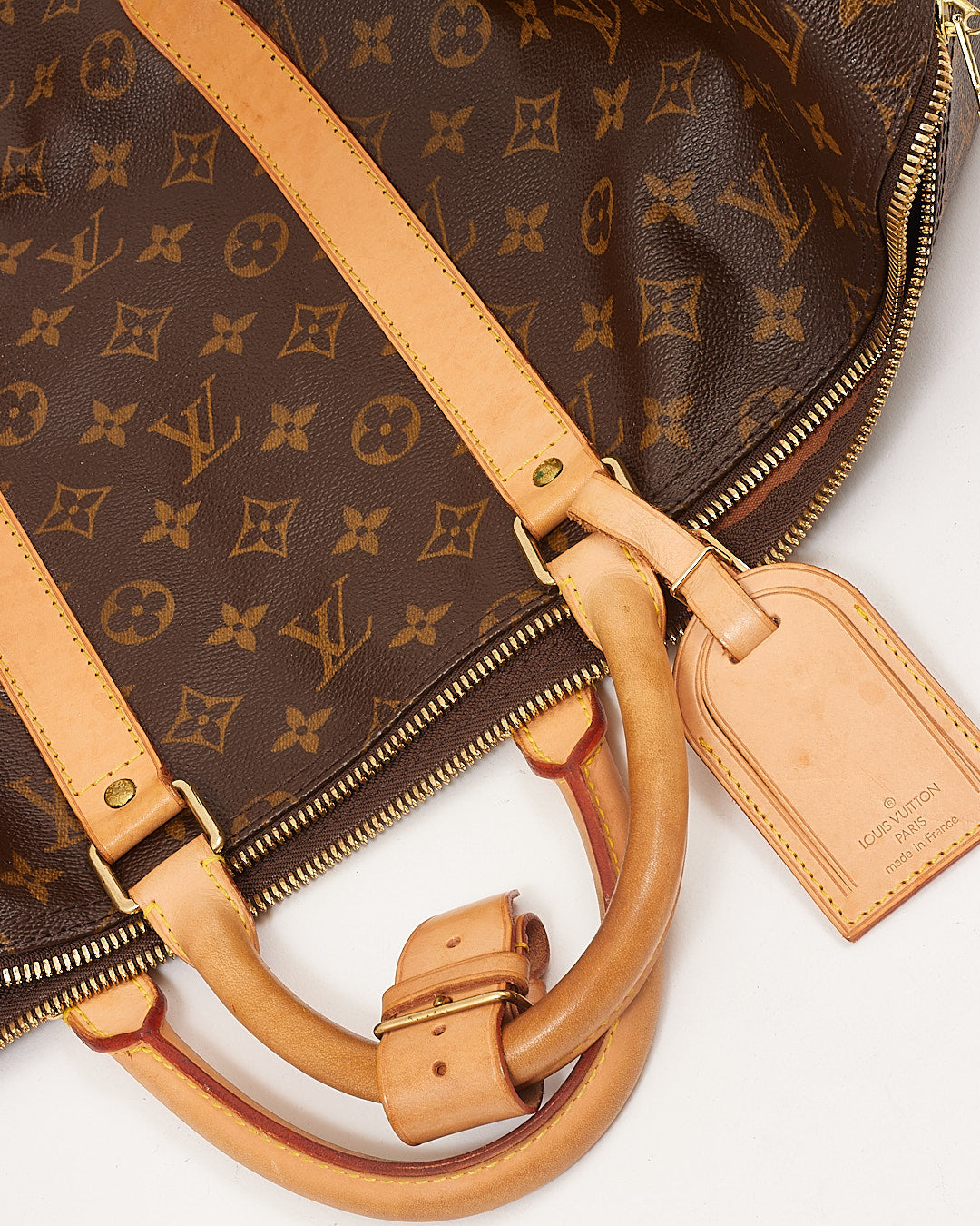 Louis Vuitton Monogram Canvas Keepall 55 Bandouliere Bag