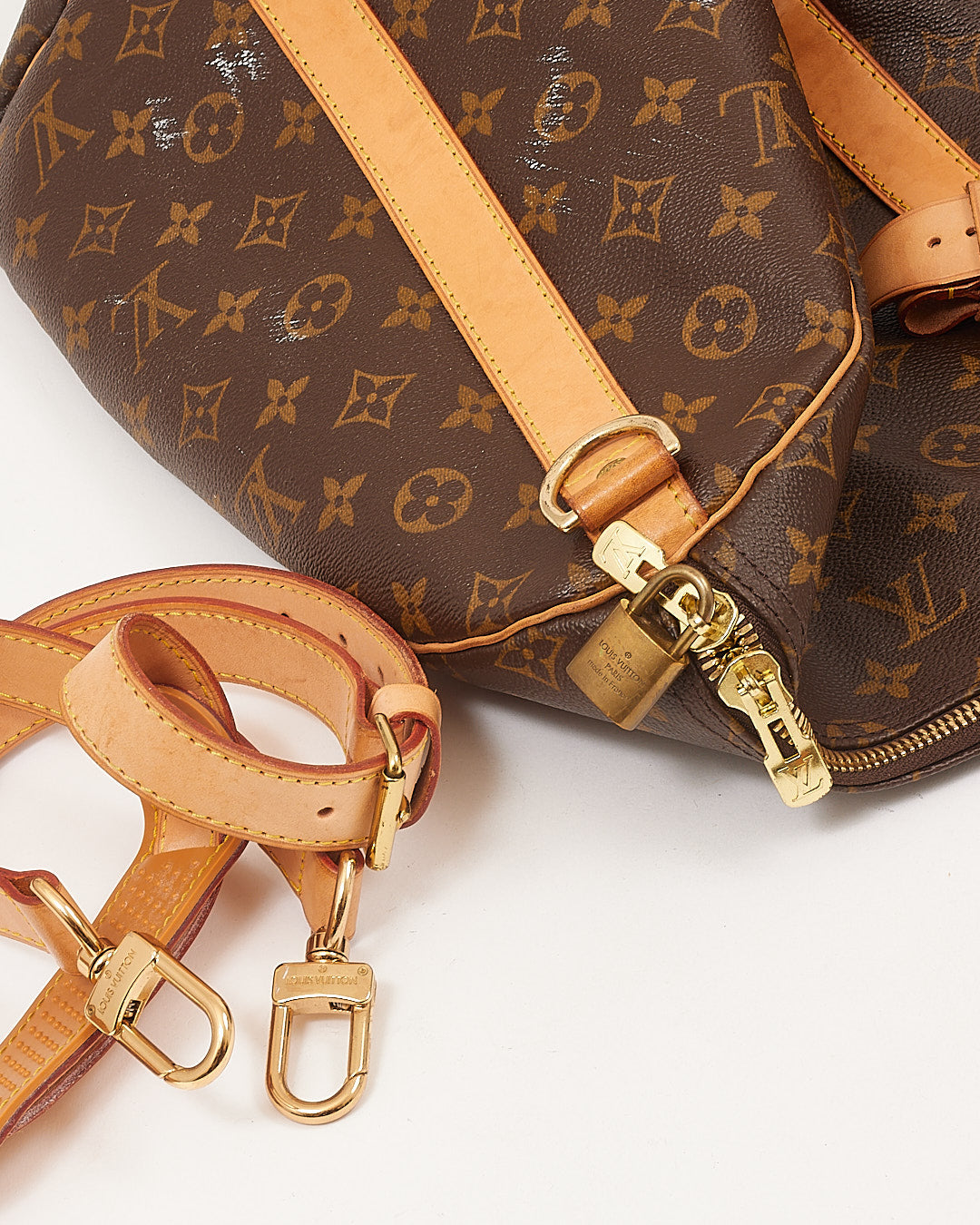Louis Vuitton Monogram Canvas Keepall 55 Bandouliere Bag