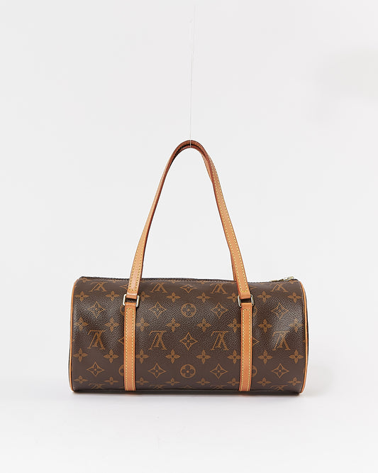 Louis Vuitton Monogram Canvas Papillon 30 Shoulder Bag