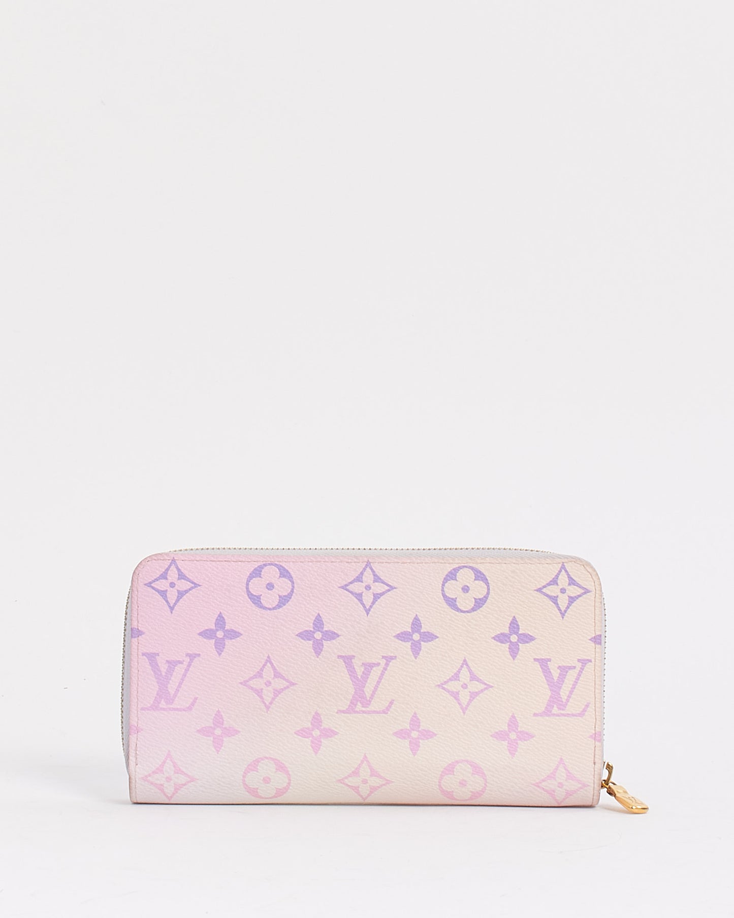Louis Vuitton Monogram Pastel Pink Canvas Giant Spring In The City Zippy Wallet