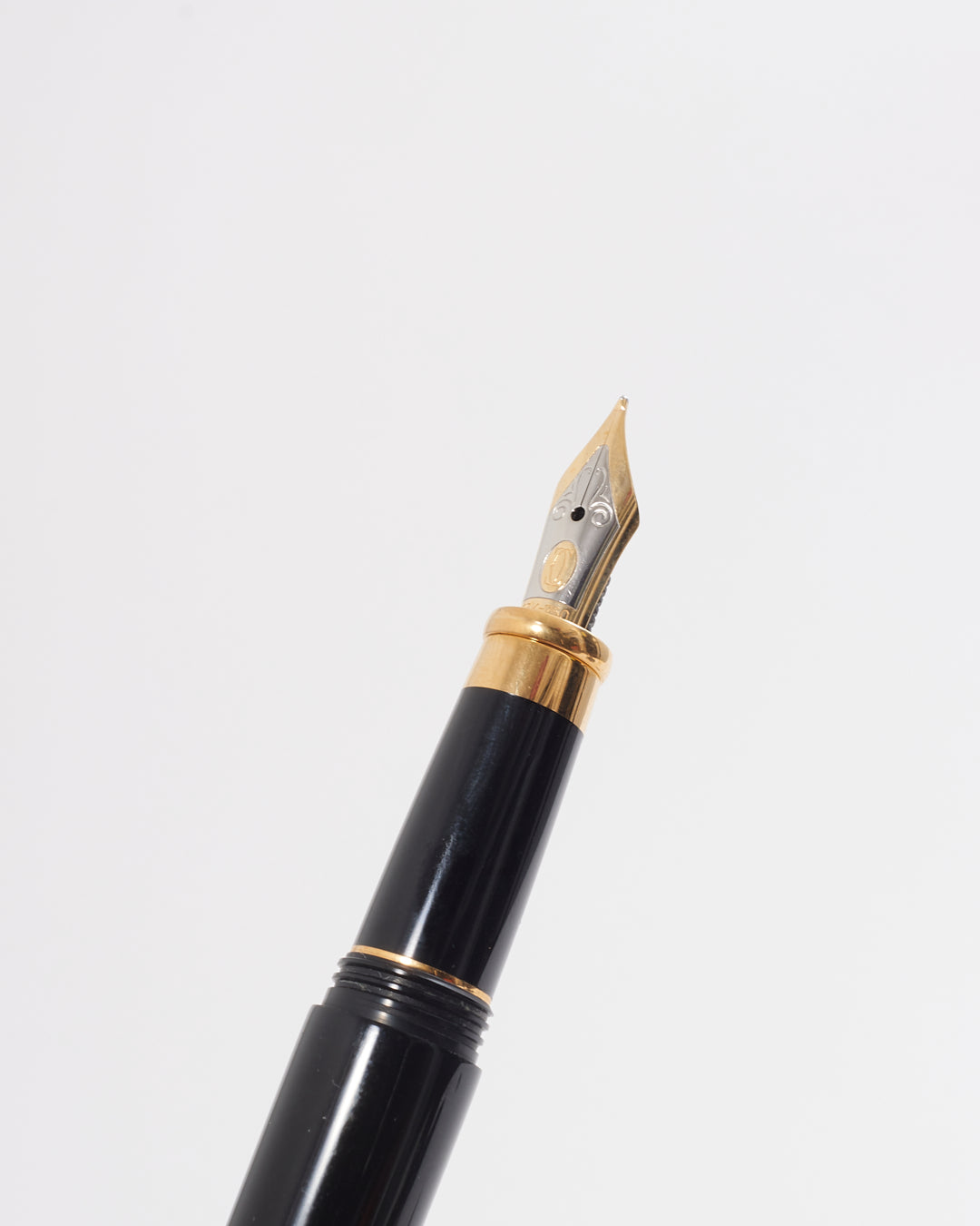 Cartier Black & Gold Plated Ballpoint Pen