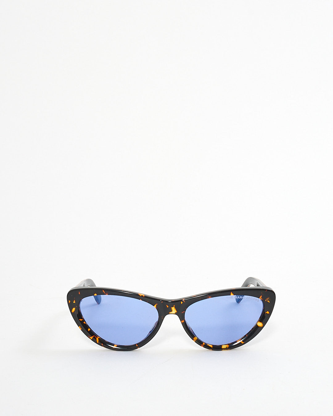 Marc Jacobs Tortoise Blue Lens 457/S Cat Eye Sunglasses