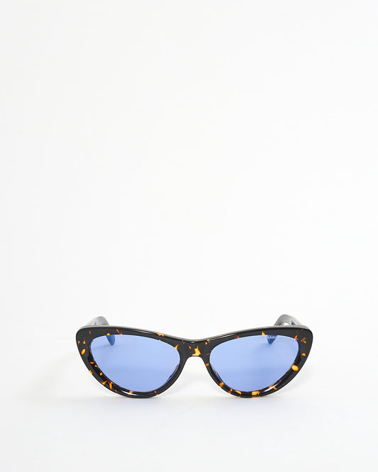 Marc Jacobs Lunettes de soleil œil de chat 457/S à verres bleus tortue