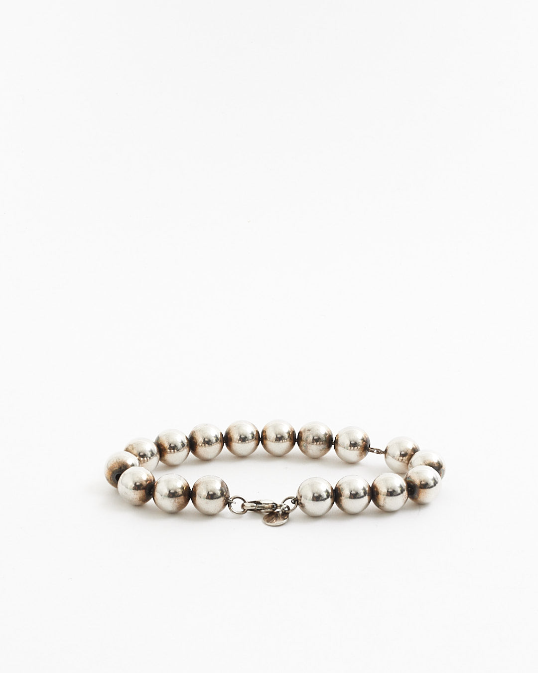 Tiffany & Co. Sterling Silver Hardware Ball Bracelet
