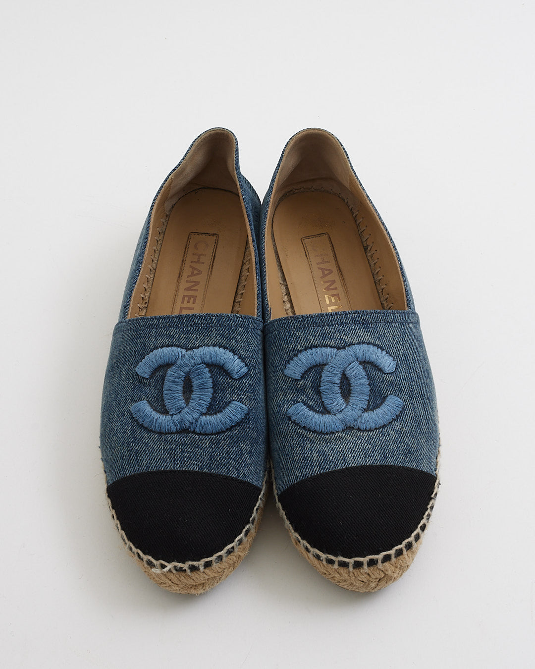Espadrilles bleu denim bleu Chanel - 39