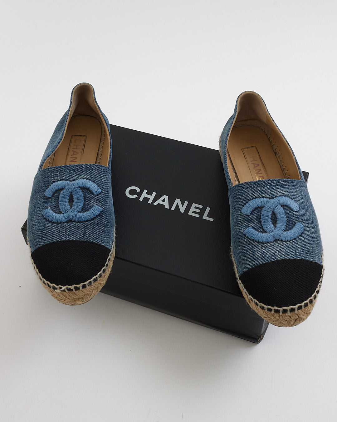 Espadrilles bleu denim bleu Chanel - 39