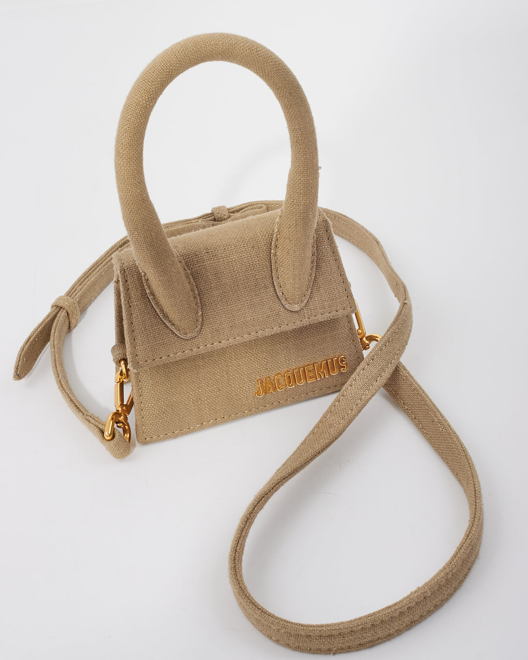 JACQUEMUS Bag 'Le Chiquito' Beige Mini Bag