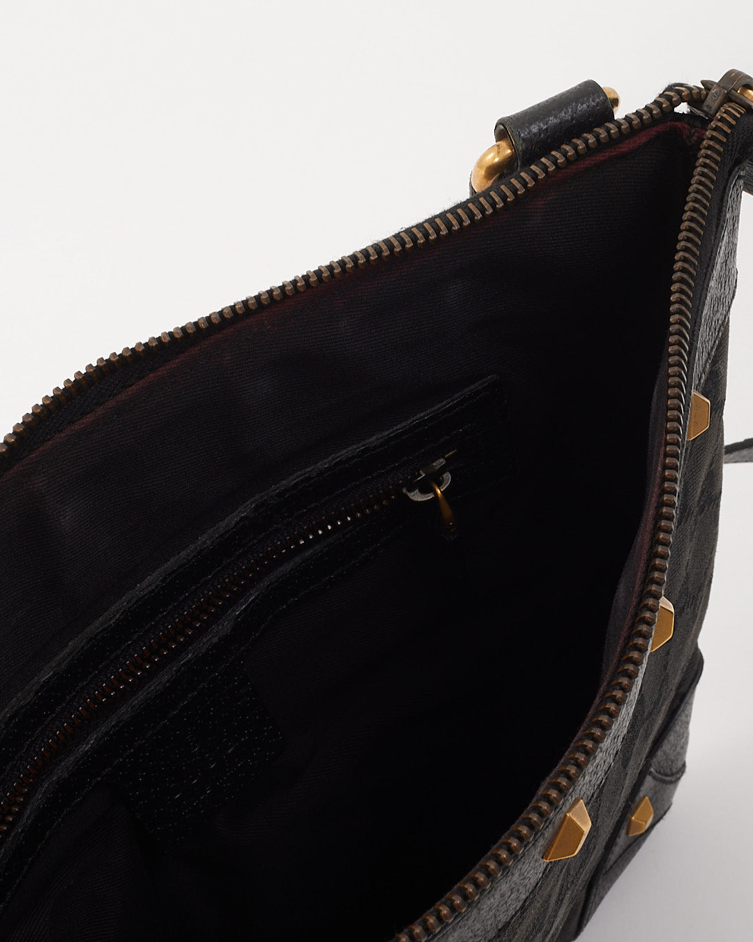 Sac à bandoulière en toile GG noir Gucci