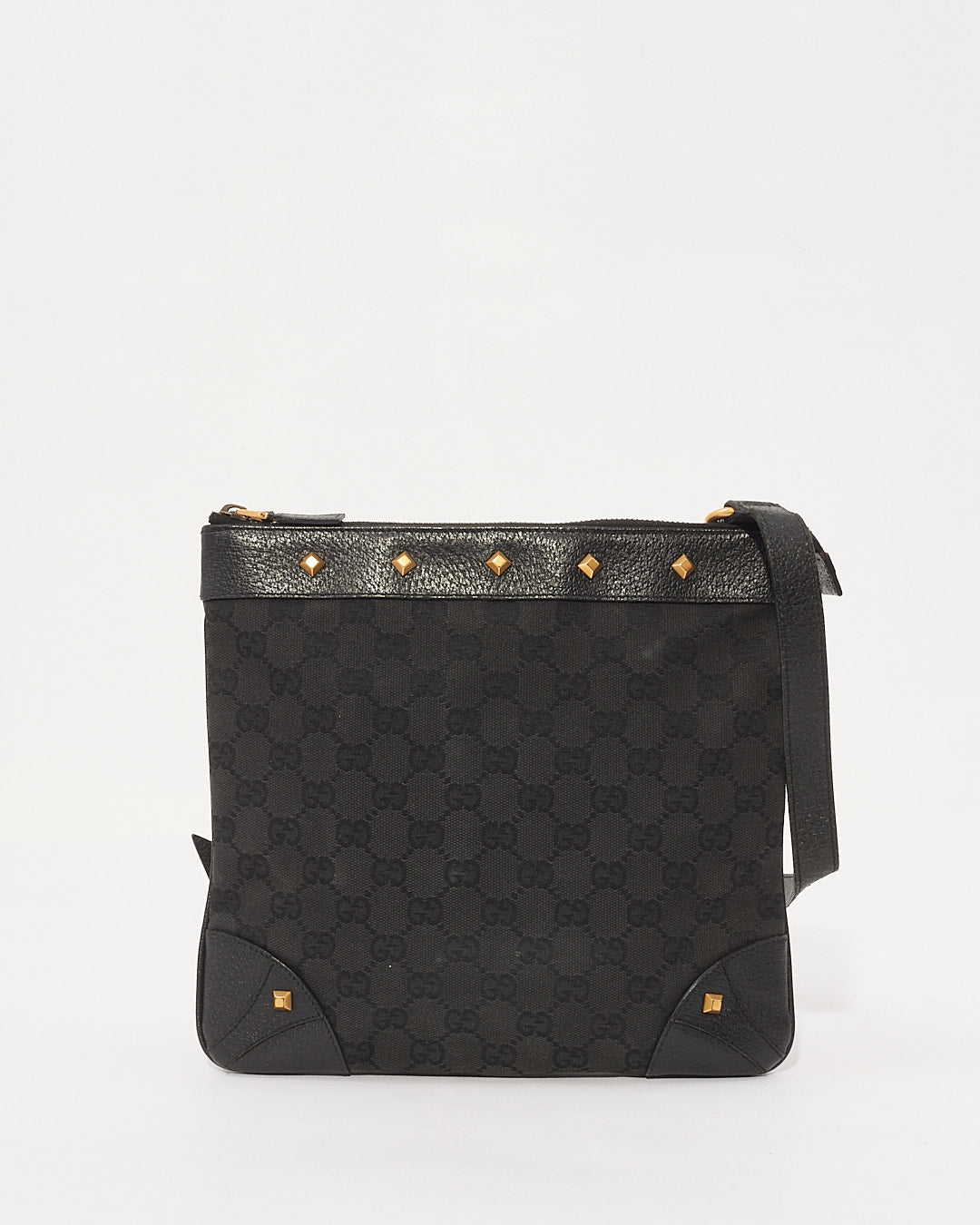 Sac à bandoulière en toile GG noir Gucci