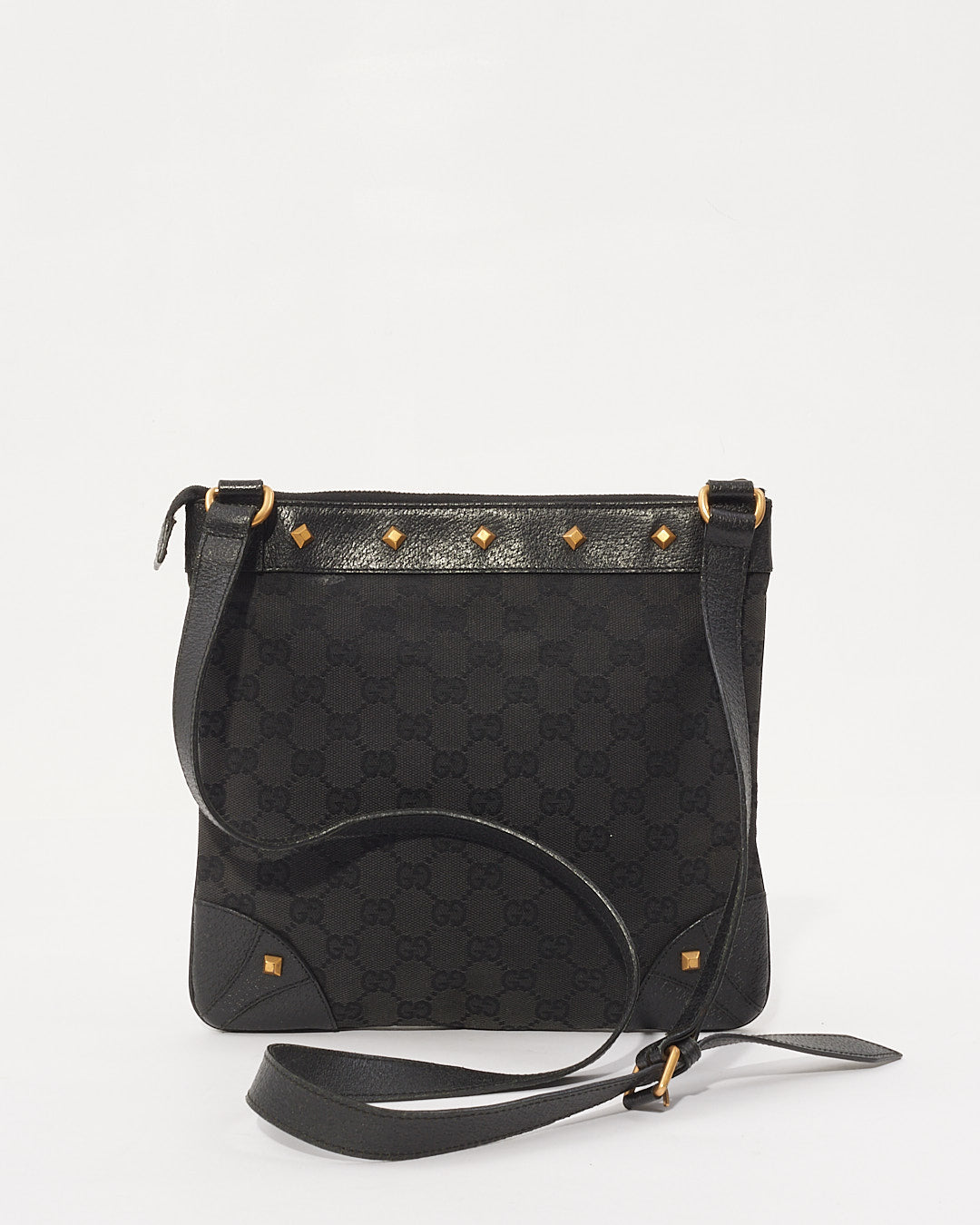 Sac à bandoulière en toile GG noir Gucci