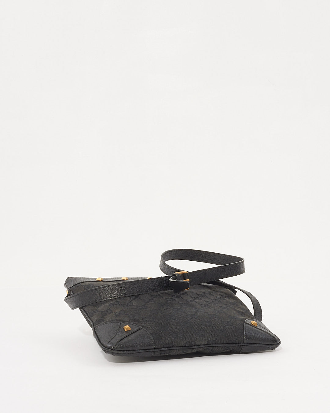 Sac à bandoulière en toile GG noir Gucci