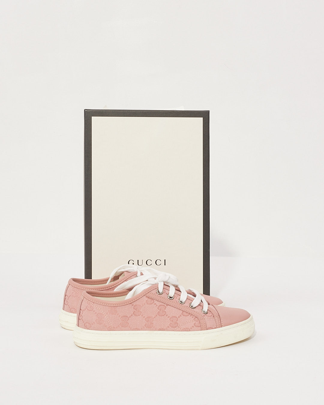 Baskets monogramme GG roses Gucci - 35