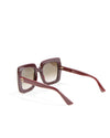 Gucci Burgundy Oversized Square GG0328S Sunglasses