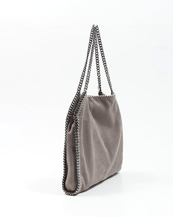 Stella McCartney Grey 2 Chain Falabella Shoulder Bag