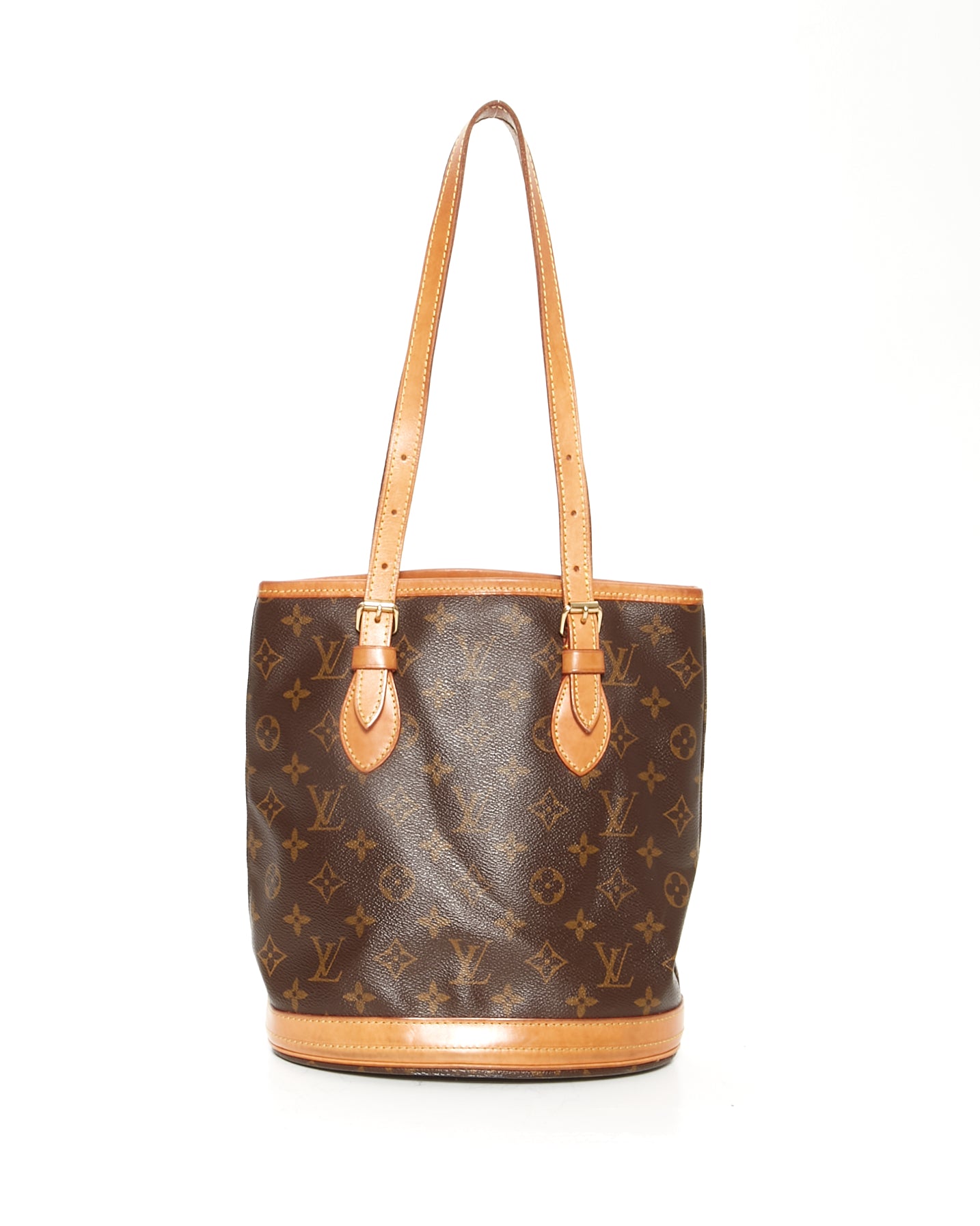 Louis Vuitton Monogram Canvas Petit Bucket PM Bag