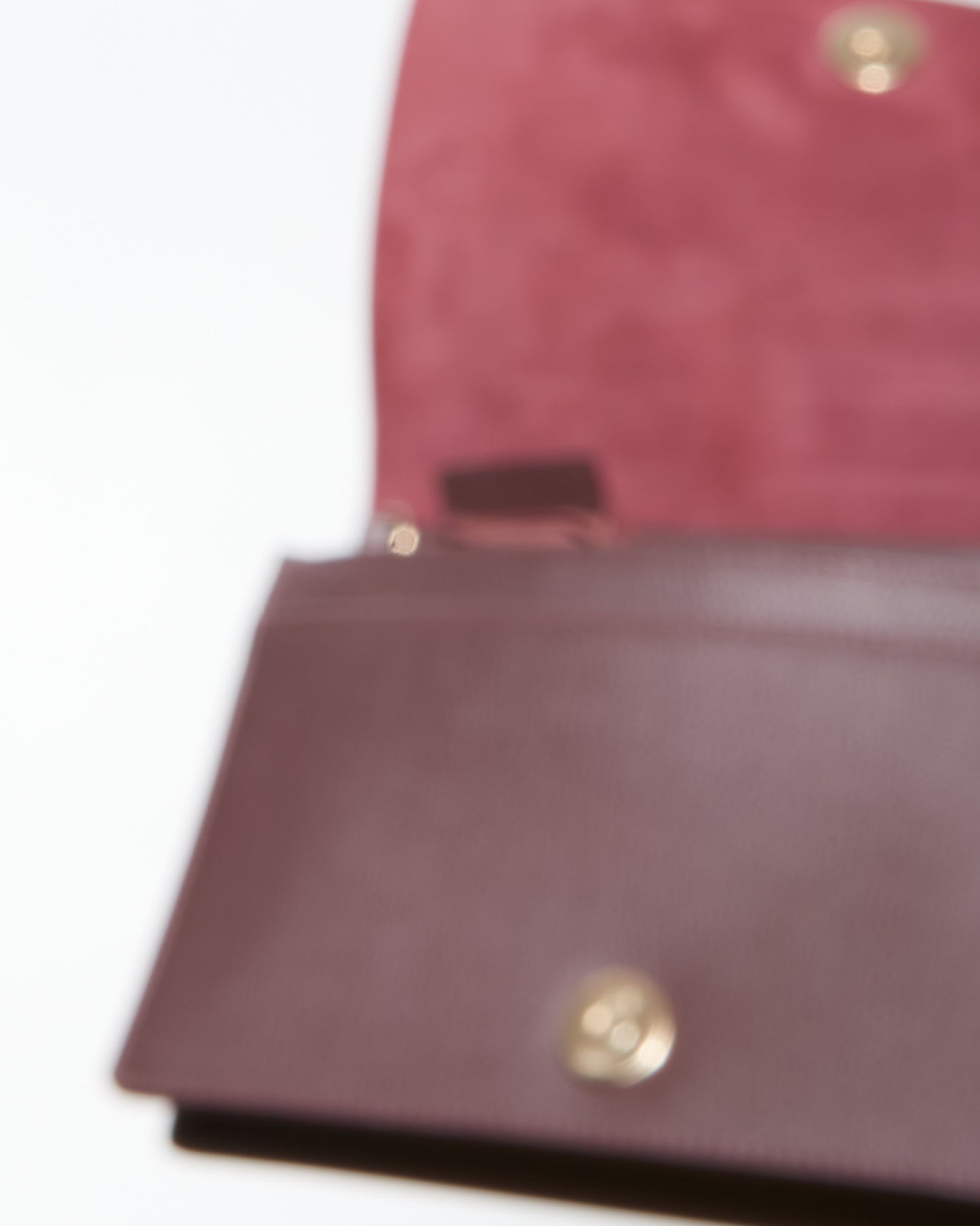 Dior Burgundy Leather Diorama Wallet On Chain Bag