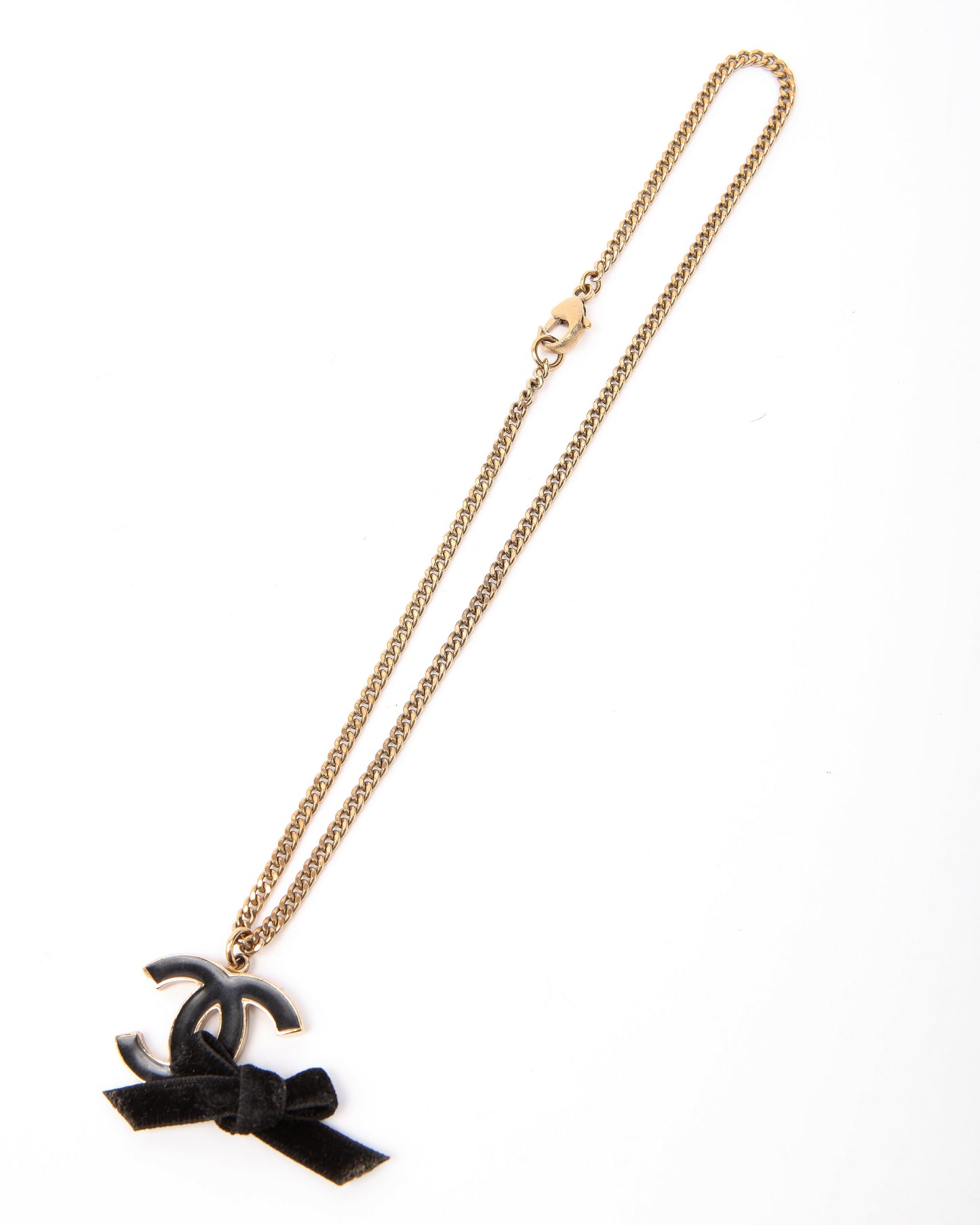 Chanel Antique Gold CC Interlocking Necklace